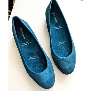 NWOT Rockport By Adidas Pumps Flats Turkish Blue